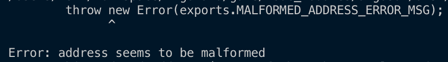 error I get when running code snippet from tutorial