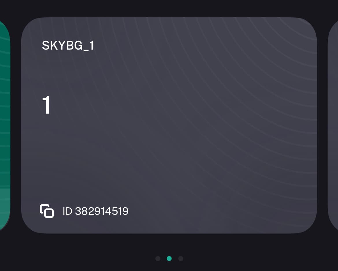 Algorand Wallet screenshot