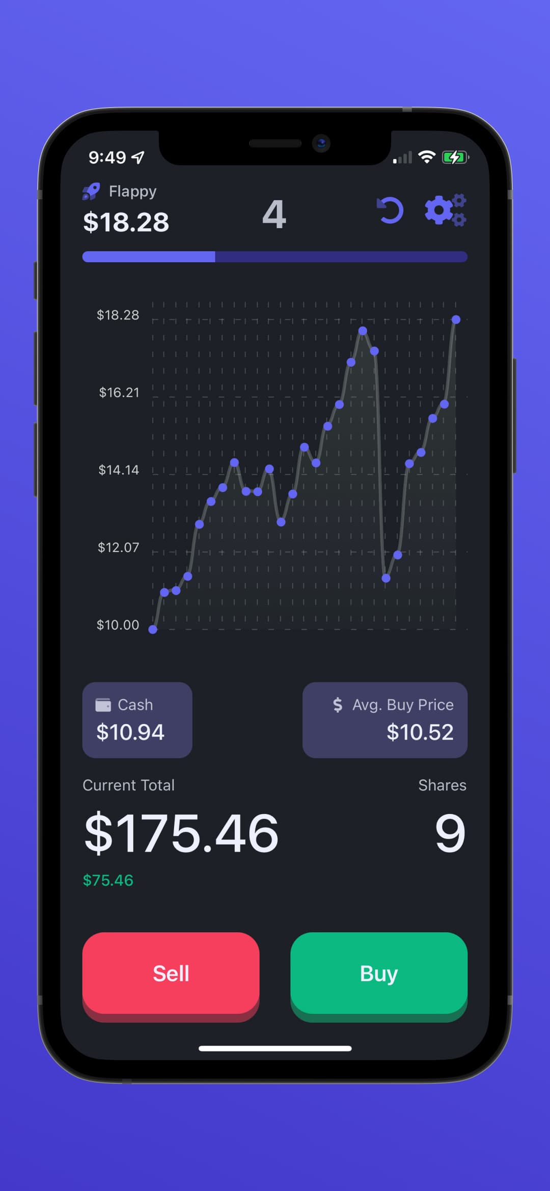 🚀 Flappy Stock - Stock Market Simulator
