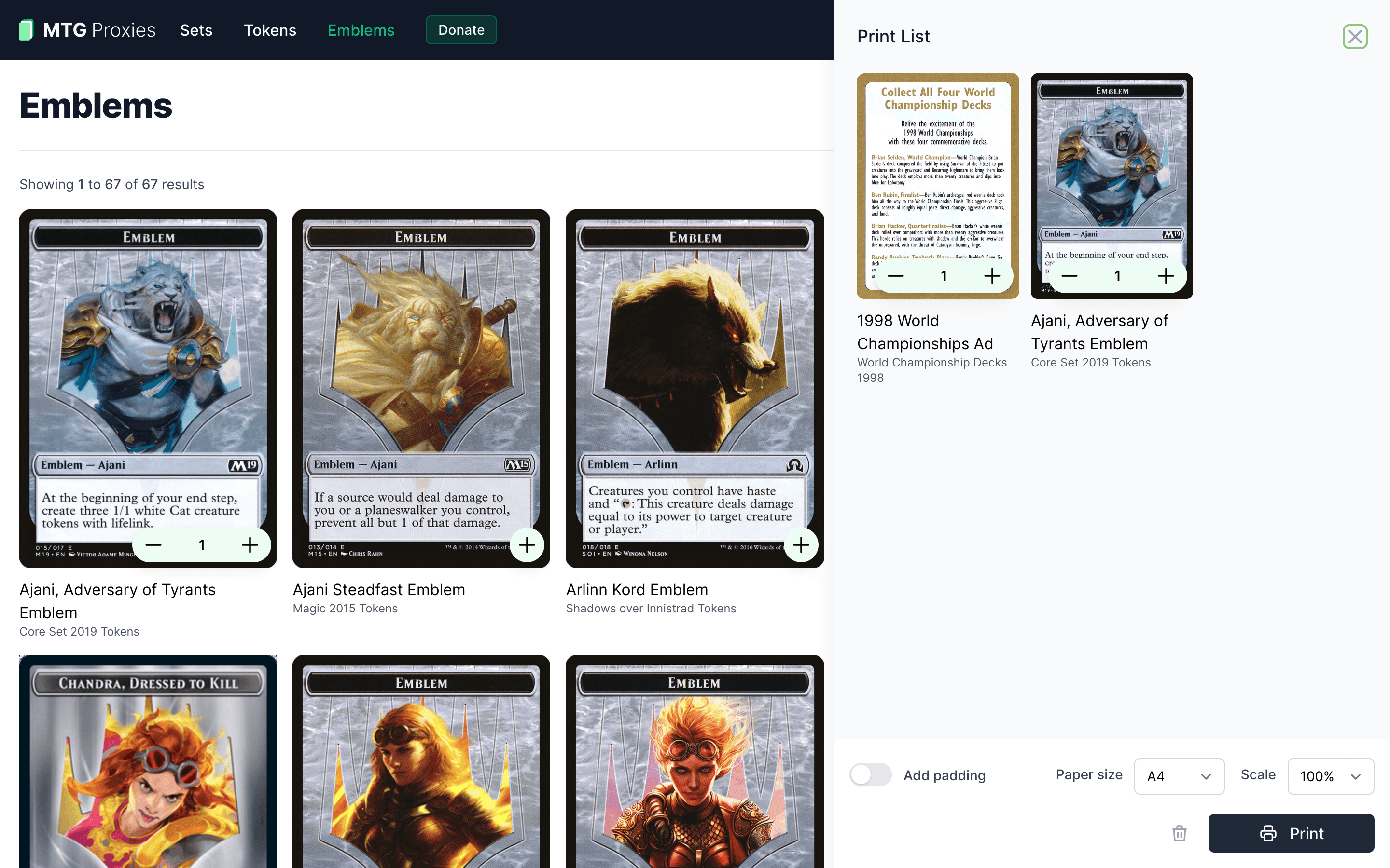 mtg proxies screenshot 2