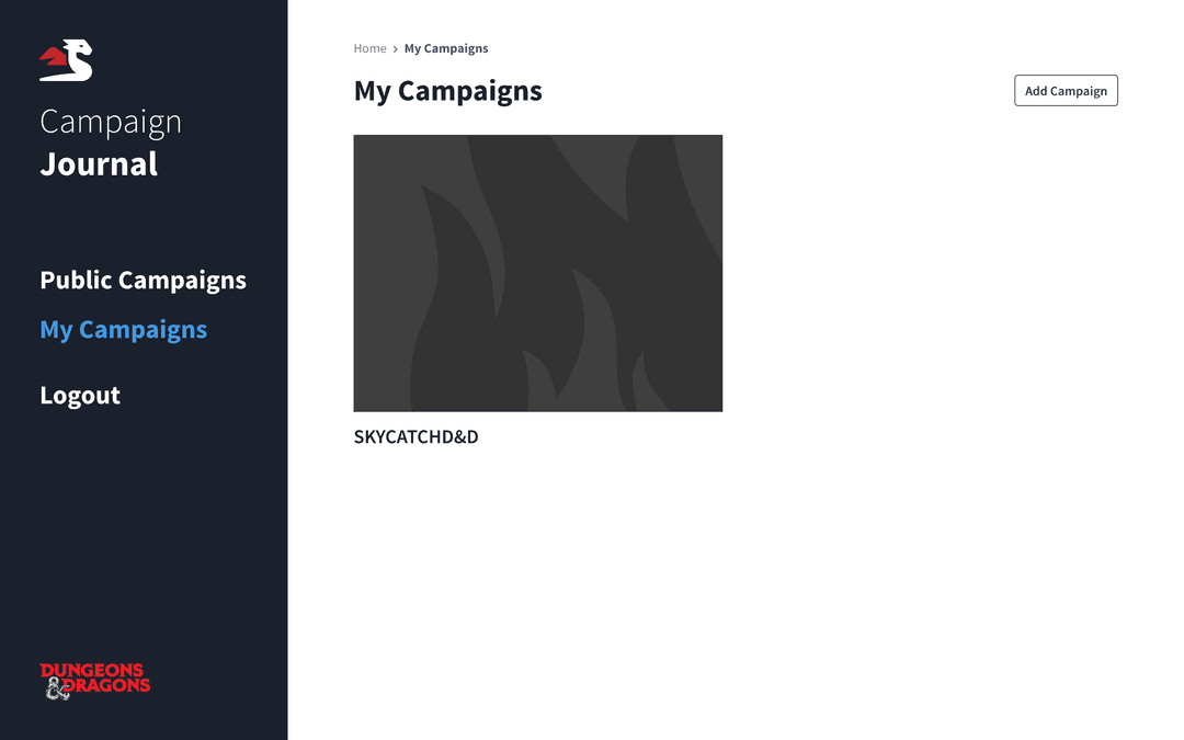 Campaign Journal