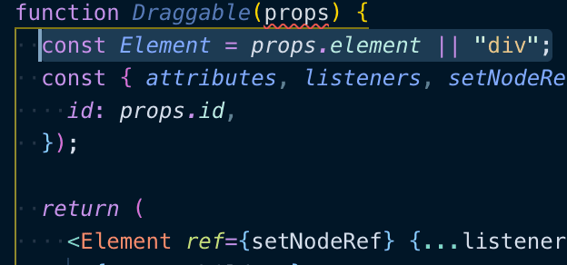 Dynamic Tags in React