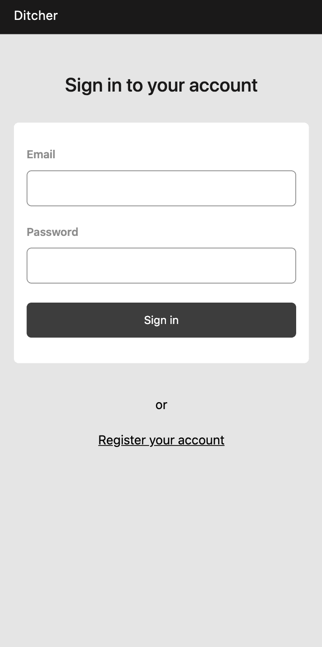 Ditcher Screenshot #1
